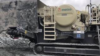 Metso LT106 Jaw Crusher [upl. by Sibie313]