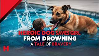 Heroic Dog Saves Girl from Drowning A Tale of Bravery [upl. by Trammel]