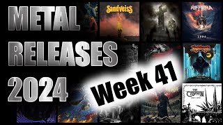 New Metal Albums 2024 Week 41 October 7th  13th [upl. by Docilla]