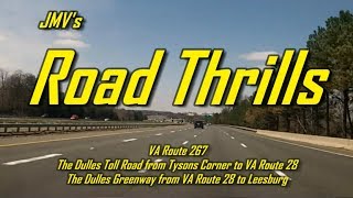 Virginia Route 267  The Dulles Toll Road amp Dulles Greenway [upl. by Eeliah107]