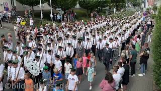 Schützenfest Olpe  der Dreifachzug [upl. by Thursby]