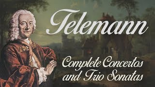 Telemann Complete Concertos and Trio Sonatas with viola da gamba [upl. by Hali]