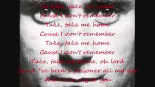 Phil CollinsTake Me Home Lyric Video [upl. by Garrek137]