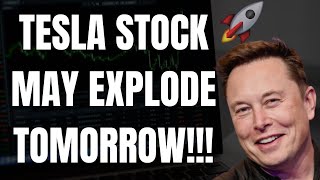 🔥 TESLA STOCK MAY EXPLODE TOMORROW TSLA SPY NVDA AAPL AMD META COIN amp QQQ PREDICTIONS [upl. by Ahsak494]