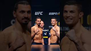 Ronaldo and Zlatan UFC Epic Fight 😱❤️ Must Watch cr7 shorts football [upl. by Strang]