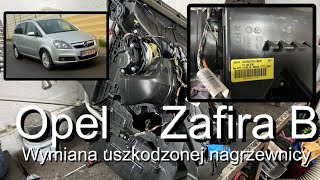 Wybudowanie i zabudowanie nagrzewnicy Opel Zafira B R Car Żywiński [upl. by Ynelram150]