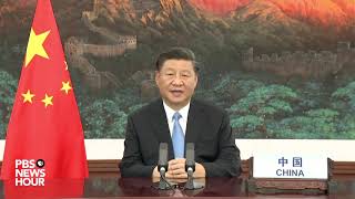 WATCH China President Xis full speech at UN General Assembly [upl. by Dal618]