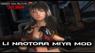 Dead or Alive 5 Last Round Li Naotora Miya Costume Mod Arcade Mode Hard [upl. by Notlef]