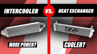 Intercooler Vs Heat Exchanger  Behind The Builds  ZZPerformance [upl. by Giovanna]