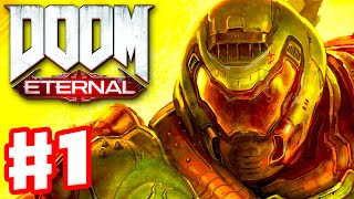 DOOM Eternal  Gameplay Walkthrough Part 1  Hell on Earth Campaign PC [upl. by Chrisman112]