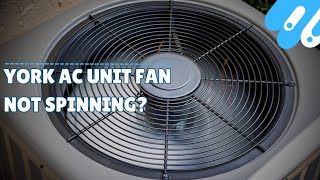 York ac unit fan not spinning [upl. by Aylmer]