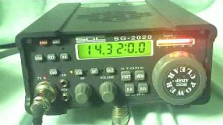 SGC 2020 hf transceiver QRP radio collectable Floyd Virginia LCF Group [upl. by Vern]