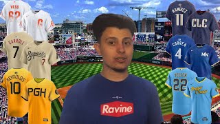 Ranking the TOP 5 MLB City Connect jerseys [upl. by Shel90]