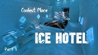 The worlds first ICE hotel in Kiruna Sweden jukkasjärvi A unique and life time experience  4K UHD [upl. by Atneciv]