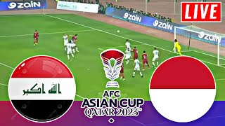 Iraq vs Indonesia Live Score Ruslt football  AFC Asian Cup 2024  Indonesia Vs Iraq [upl. by Torrin]