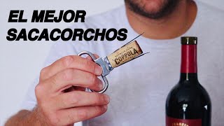 Como abrir una botella con abridor descorchador de alas  sacacorchos 🍷🍷🍷🍷🍷 [upl. by Dov573]