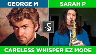 How to play Careless Whisper  Easy Songs for Saxophone [upl. by Lesko]