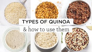 QUINOA 101 The Types of Quinoa amp How to Use Them [upl. by Malha]