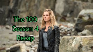 The 100 Season 4 Recap [upl. by Addiego776]