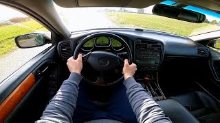 1999 Lexus GS300 2JZ  222 HP  POV Test Drive 126  060 0100 [upl. by Gilmore]