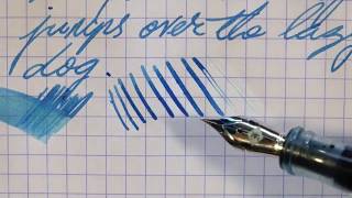 FranklinChristoph 14k SIG and Round Flex Nibs [upl. by Kuhn]