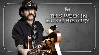 Remembering Lemmy of Motörhead  This Week in Music History [upl. by Alyel]