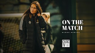 Elena Sadiku On The Match  Celtic FC Women 00 Glasgow City AET  Celtic win 43 on Penalties [upl. by Ramey]