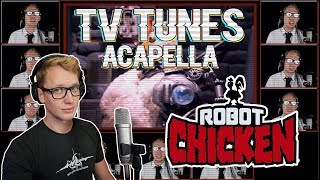 ROBOT CHICKEN Theme  TV Tunes Acapella [upl. by Haim]