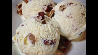 Homemade Butter Pecan Ice Cream [upl. by Asiret]