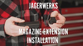 JagerWerks 5 Magazine Extension Installation [upl. by Assiren557]