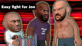 Joe Rogan picks Jon to beat Fury easily [upl. by Knowland601]