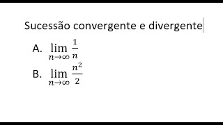 Sucessão convergente e Divergente [upl. by Htebsil]