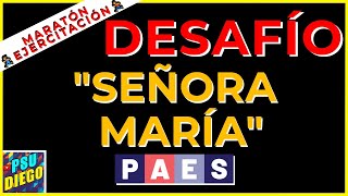 DESAFÃO quotSEÃ‘ORA MARÃAquot  Porcentajes y Ecuaciones  MARATÃ“N EJERCITACIÃ“N PAES [upl. by Atsugua]