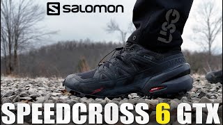 Salomon Speedcross 6 GTX Review Are These Trail Running Shoes Worth 160 [upl. by Ayotahc]