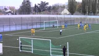 CSL Aulnay Mondeville coupe de France de Football 2012 1er but de Mondeville [upl. by Mala]