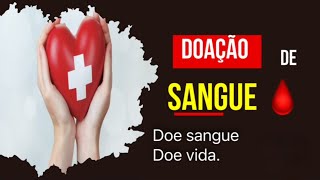 Doação de sangue [upl. by Elpmet]