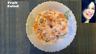 Fruit Salad  Yummy Dessert in 2 minutes shorts [upl. by Sievert602]