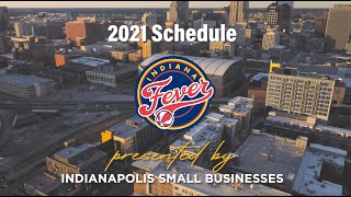 Indiana Fever 2021 Schedule  WNBA [upl. by Dearman]