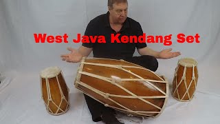 Kendang Drum Set West Javanese [upl. by Aip]