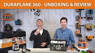 Unboxing amp Review Laserliner Duraplane 360 amp G360  Rotationslaser oder Linienlaser [upl. by Nolyarg]