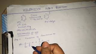 VILSMEIER HAACK REACTION [upl. by Nava]