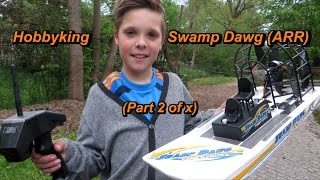 HobbyKing Swamp Dawg Air Boat ARR Part 2 [upl. by Refenej]