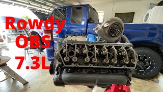 BUILT 73 gets some goodies T4 mount turbo kit and more [upl. by Tamara]