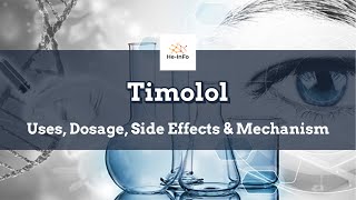 timolol  Uses Dosage Side Effects amp Mechanism  Betimol [upl. by Giamo]