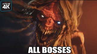 Evil West  All Bosses With Cutscenes 4K 60FPS UHD PC [upl. by Inat240]