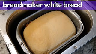 Basic white bread in Frigidaire Bread Maker 1 lb loaf bread machine [upl. by Terrie474]