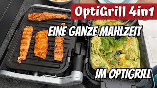 Der neue OptiGrill 4in1  Eine komplette Mahlzeit im OptiGrill PaprikaLachs mit ZucchiniRaspel [upl. by Nevad842]