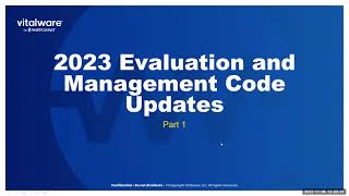 2023 Evaluation and Management EM Coding Changes Part 1 [upl. by Ilagam]