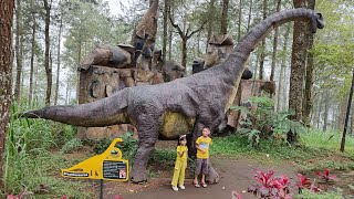 MAGETAN  MOJOSEMI FOREST PARK dinosaurus park  part 2 [upl. by Mini]