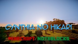 Cynthia No Hikari  Minecraft Note blocks 「MIDI」 [upl. by Heida425]